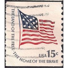 USA, Fort McHenry flag, grey 1978, 15c, #2