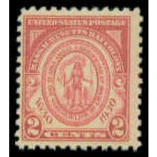 682 2c Massachusetts Just Clears MNH M07064