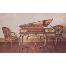 Ingatestone Virginal Hall Piano Historic Essex Advertising Postcard Style Card