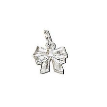 Sterling Silver Bow Pendants