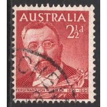 AUSTRALIA 1948: SIR FERDINAND VON MUELLER - BOTANIST, EXPLORER - 2½d USED (G4)