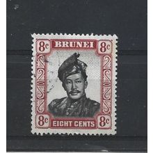 Brunei.SG105 8c Sultan Omar Ali Saifuddin.Fine Used.Aug25n