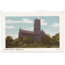 Parish Church Doncaster Yorkshire Postcard The Arcadian Series A387
