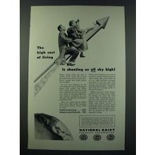 1948 National Dairy Products Corporation Ad - Shooting Us All Sky High