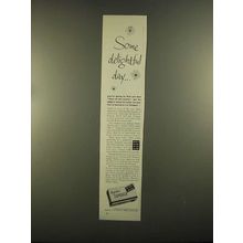 1955 Tampax Tampons Ad - Some Delightful Day