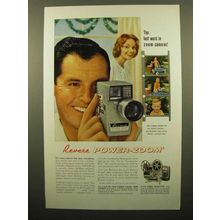 1960 Revere Power-Zoom CA-118D Camera Ad