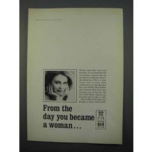 1966 One-A-Day Multiple Vitamins Ad - Became a Woman
