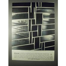 1967 Jones & Laughlin Steel Ad - Focus on Versatility