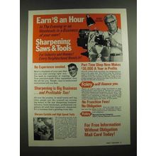1976 Foley Sharpening Machines Ad - Earn $8 an Hour