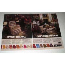 1980 La-Z-Boy Recliner Ad - Upright Elegance