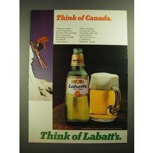 1980 Labatt's Beer Ad - Think of Canada