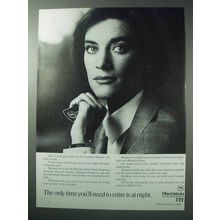 1986 Sheraton Hotels Ad - Only Need to Retire at Night