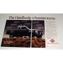 1988 Nissan Hardbody SE King Cab 4x4 Truck Ad!
