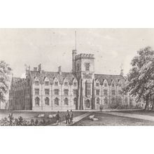 Cirencester Old Royal Agricultural College Gloucester Painting Postcard