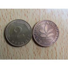 1994a 2 Pfennig Germany Coin