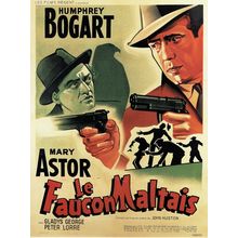 The Maltese Falcon (2) -French -1941 Poster Canvas Movie Film Print A0 A1 A2 A3