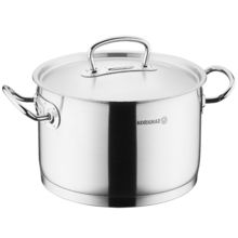 Korkmaz Proline Professional Series 6.2 Liter Stainless Steel Casserole with ...
