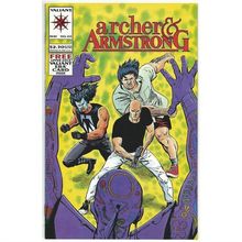 ARCHER & ARMSTRONG # 22 ( bound in trading card )