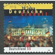 GER 2010 €0.55 (S/A) '20TH ANN REUNIFICATION OF GERMANY' FINE USED (EBID47-704)