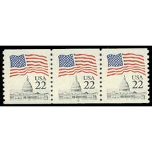 2115 22c U.S. Flag Fine MNH PNC 4/3 R0014
