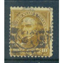 Used 283 10c Daniel Webster Average Plus M05445