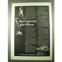 1969 Rover 2000 Car Ad - Engineering Vs. The Sandman