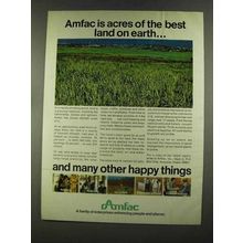 1972 Amfac Inc. Ad - Acres of Best Land on Earth