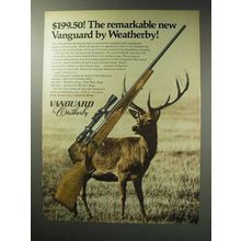 1971 Weatherby Vanguard Rifle Ad - Remarkable