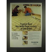 1983 Armstrong Trim and Fit Floor System Ad