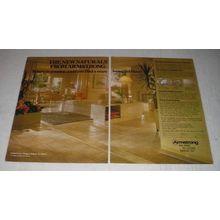 1983 Armstrong Harland Court Designer Solarian II #82011 Floor Ad