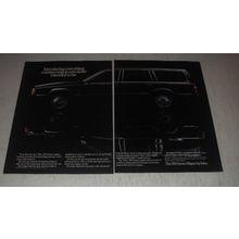 1985 Volvo 700 Series Wagon Ad - everything a wagon was never intended to be