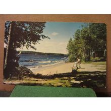 A BEAUTIFUL LAKE, MINNESOTA, USA unused postcard =