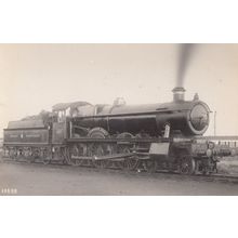 GWR Great Western Railway 6026 King John Antique Real Photo Train Postcard