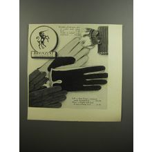 1952 Bronzini Gloves Advertisement