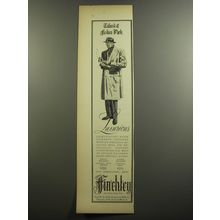 1952 Finchley Coat Ad - Tailored at Fashion Park Luxurious