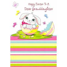 Happy Easter To A Dear Granddaughter - 22892