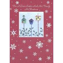 For A Dear Sister & Her Family At Christmas - 25614