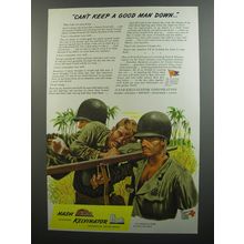 1944 Nash Kelvinator Ad - Can't keep a good man down