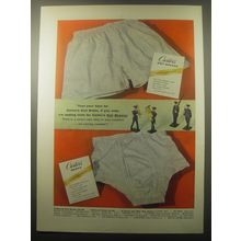 1959 Carter's Knit Boxers and Briefs Advertisement - Toot your horn