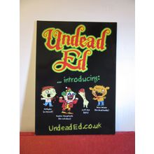 book, UNDEAD ED advertising postcard dated 2011 =