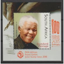 Afrique Sud 2018 Mi. ? S/S Joint Issue PAN African Nelson Mandela 100 years