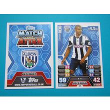 329. Steven Reid - West Brom - Match Attax 2013/14 Football Card EF1