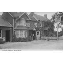 Billiard Room Sign Ye Old Turners Arms Pub Mortimer Berks RPC Postcard