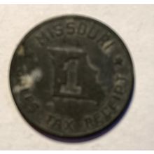 Missouri Sales Tax Receipt Coin 1
