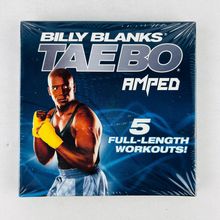 Billy Blanks TAEBO Amped DVD NEW Factory Sealed - 5 Full-Length Tae Bo Workouts
