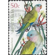 AUSTRALIA, BIRDS, Princess Parrot, green 2005, 36c, #4