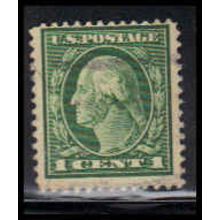 Used 405 1c George Washington Barely Clears K2955