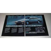 1989 Scorpio Car Ad - It Runs in the Black Forest