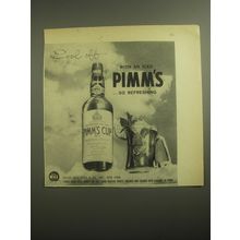 1959 Pimm's Cup No. 1 Ad - Cool off with an iced Pimm's