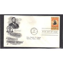 FDC Art Craft 1323 5c National Grange (Cachet-Typed/A) CV39006